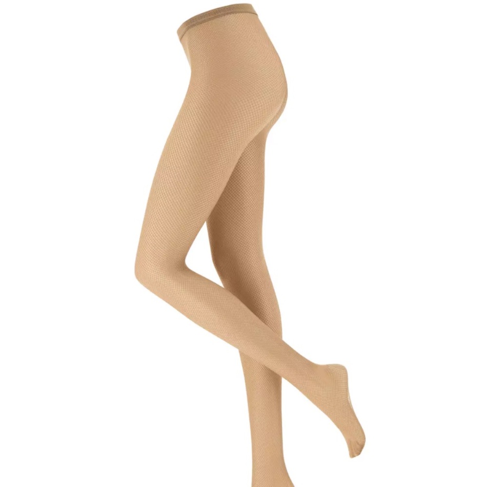 🌸NIP Oroblu Tricot Fishnet Tights - size Womens Small